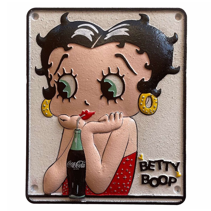 Betty Boop Drinking Sign