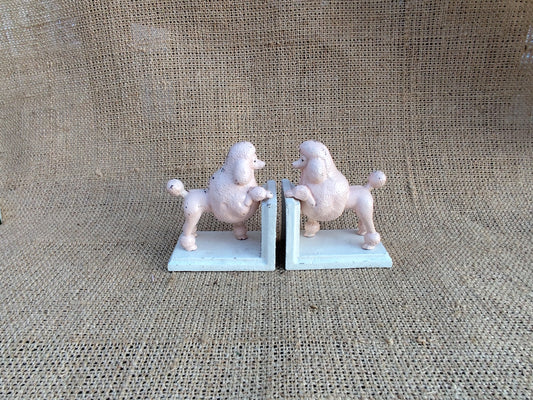 Poodle Bookends Pair