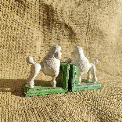 Poodle Bookends