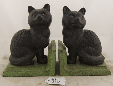 Cat Bookend Pair