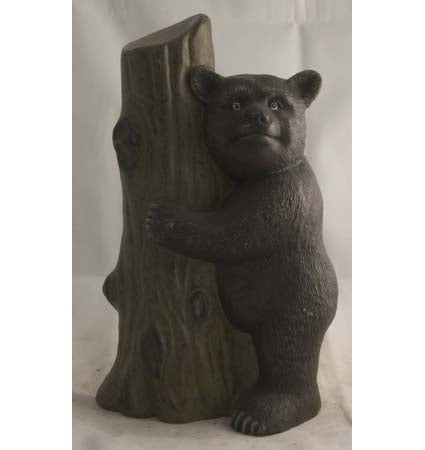 Bear  Hugging  log  Doorstop