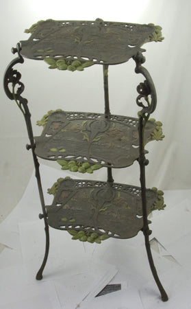 3 - Tier  Color Plant Stand