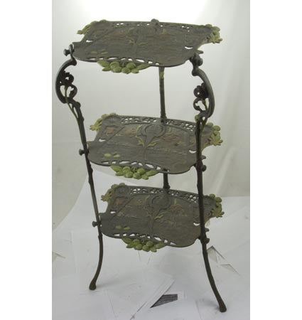 3 - Tier  Color Plant Stand