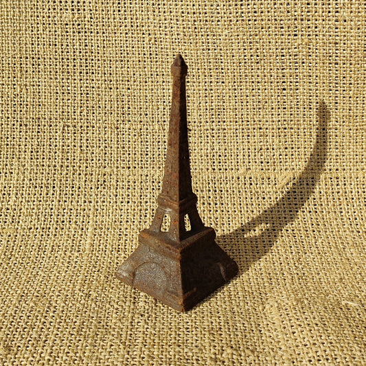 Eiffel Tower Bookend - Rusty