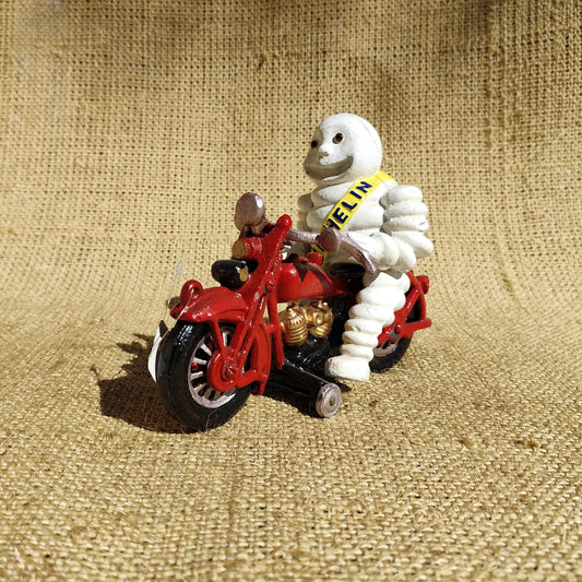 Tireman on Motorbike