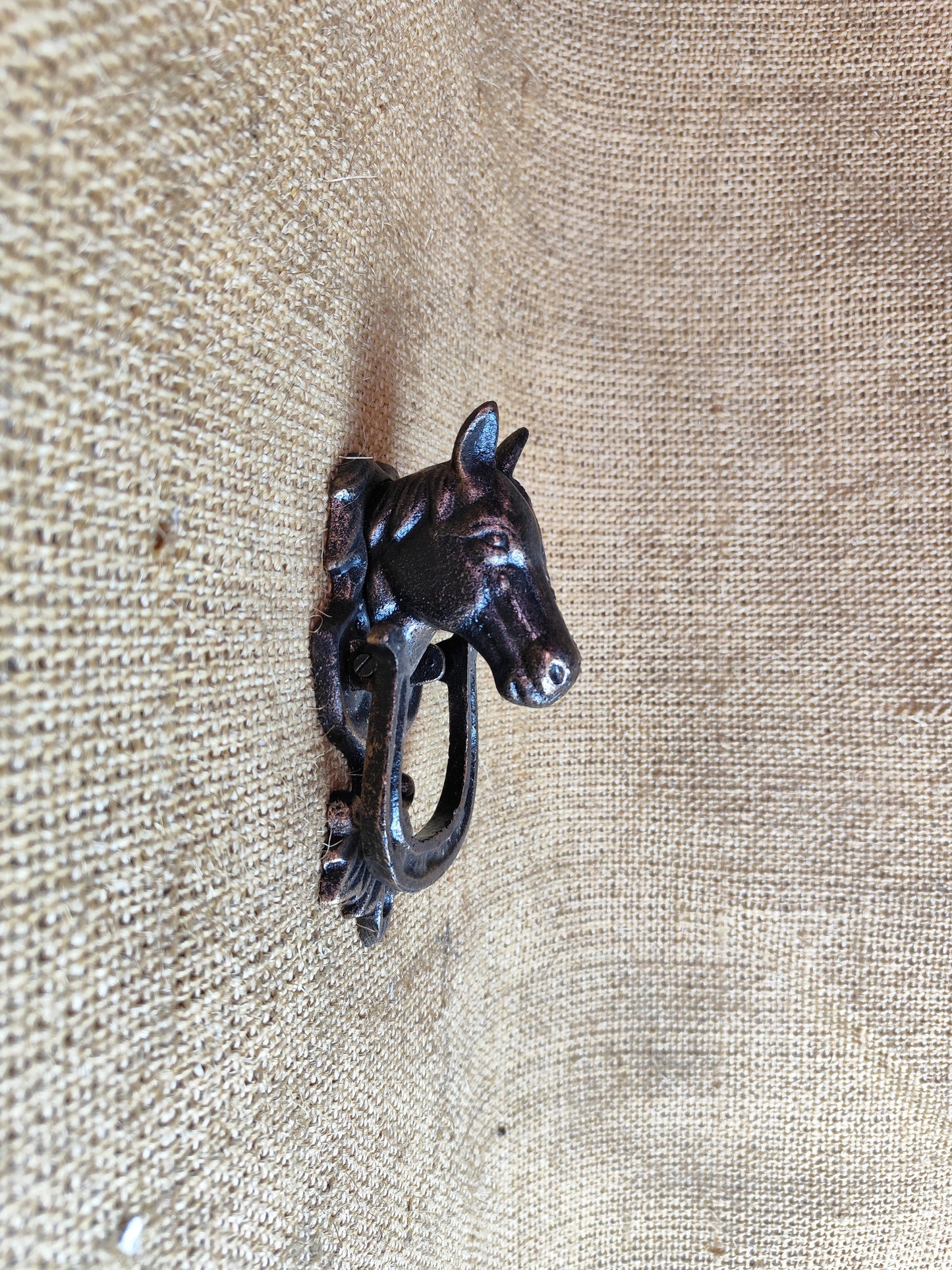 Small Horse Head Door Knocker