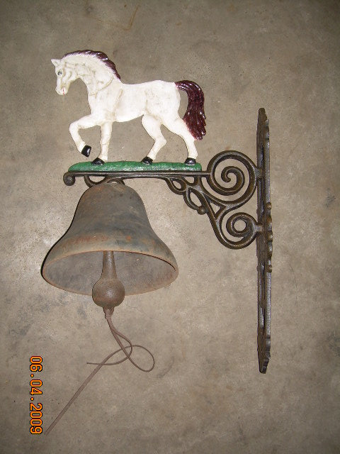 Large White Horse Bell