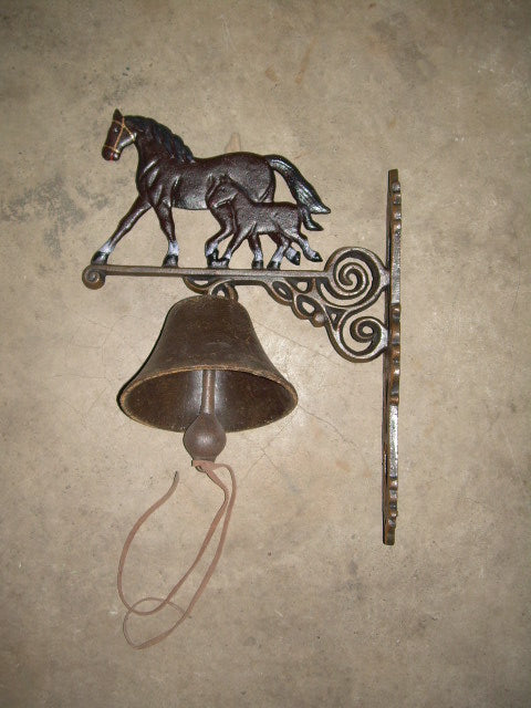 Lg & Sml.  Horse  Bell