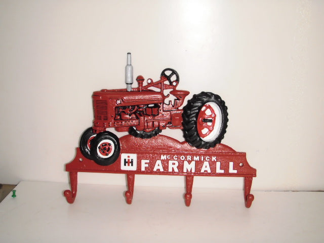 Farmall Cast Iron Coat  Rack