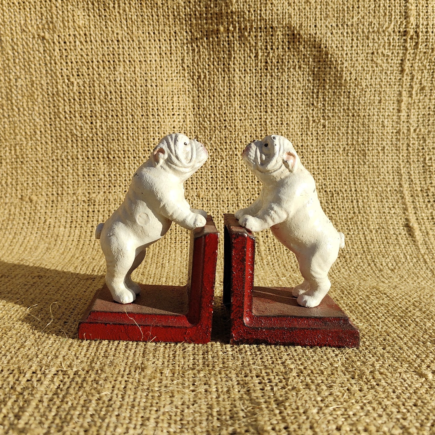 Bulldog Bookends