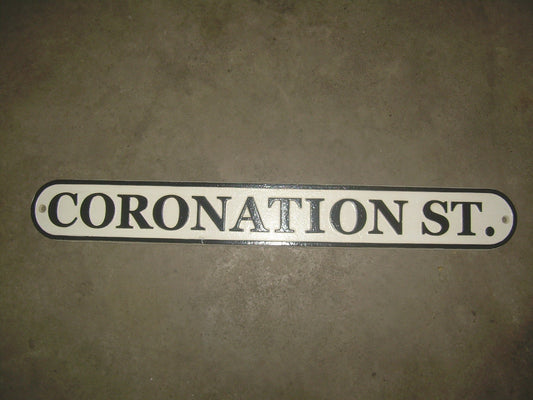 Sign - CORONATION ST.