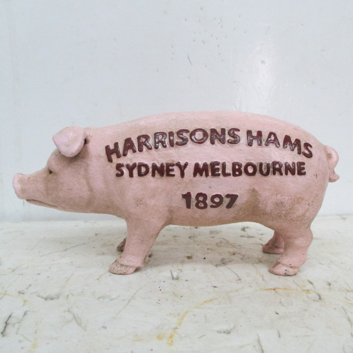 Standing Pig Bank - Sydney 1897