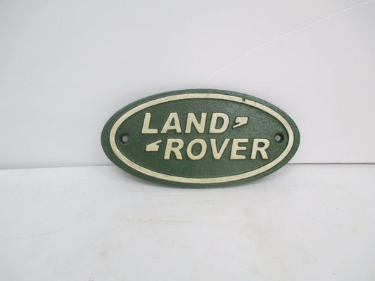 Sign L Rover - small oval