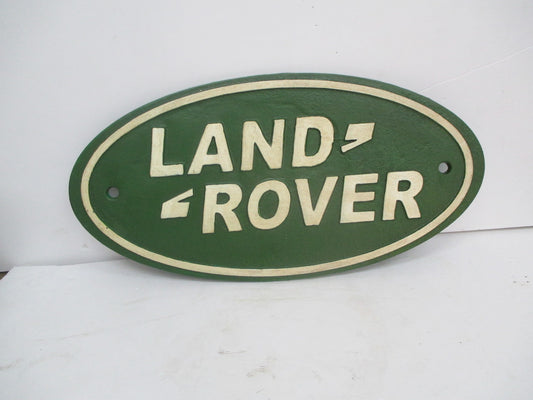 Sign Land R - large oval