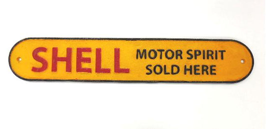 SHELL Motor Oil Sign