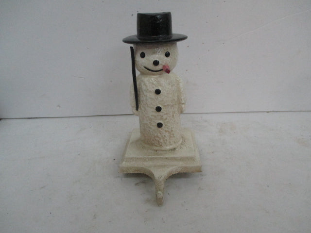 SNOWMAN STOCKING HOLDER