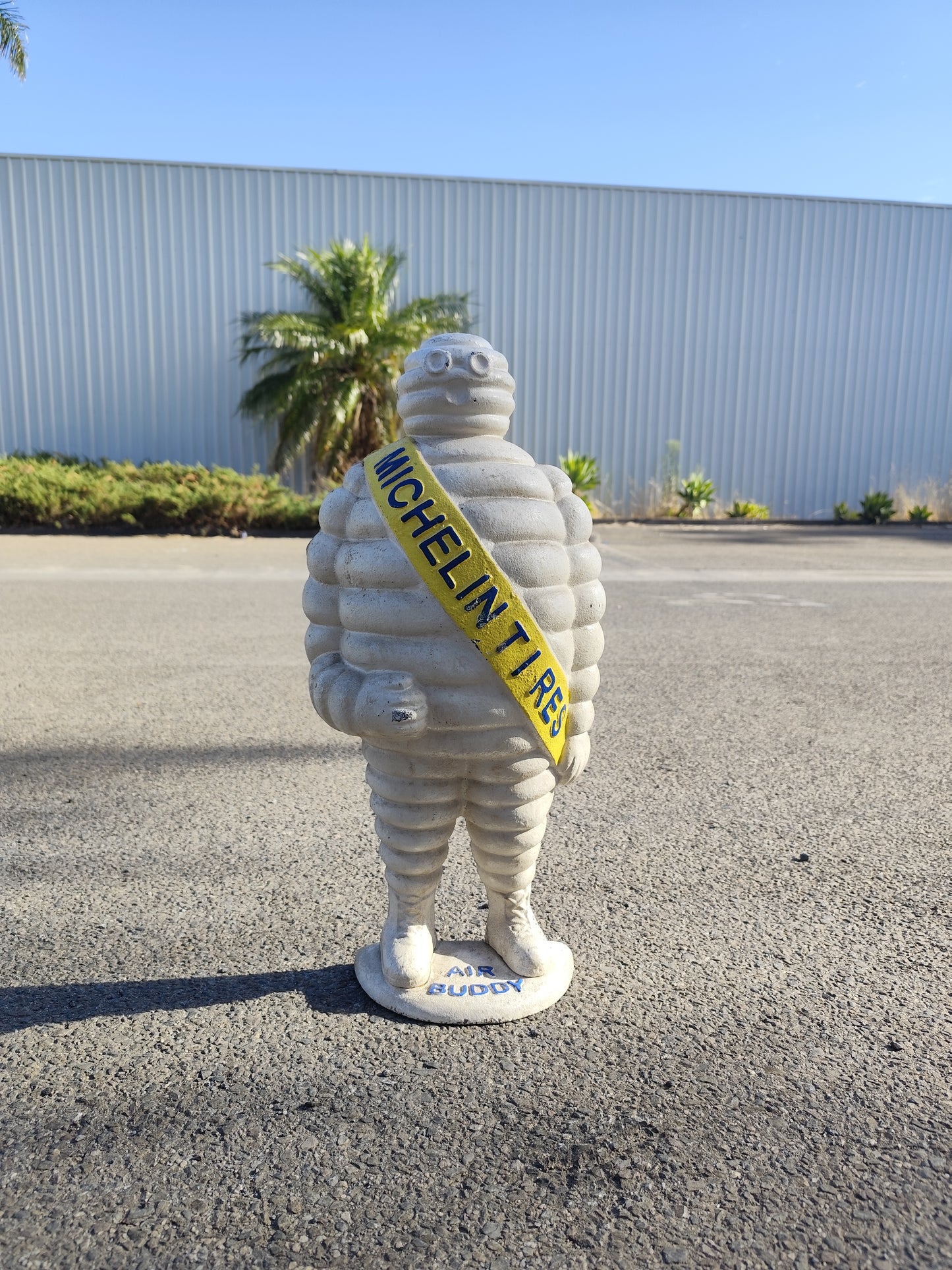 Half Tire Man Doorstop