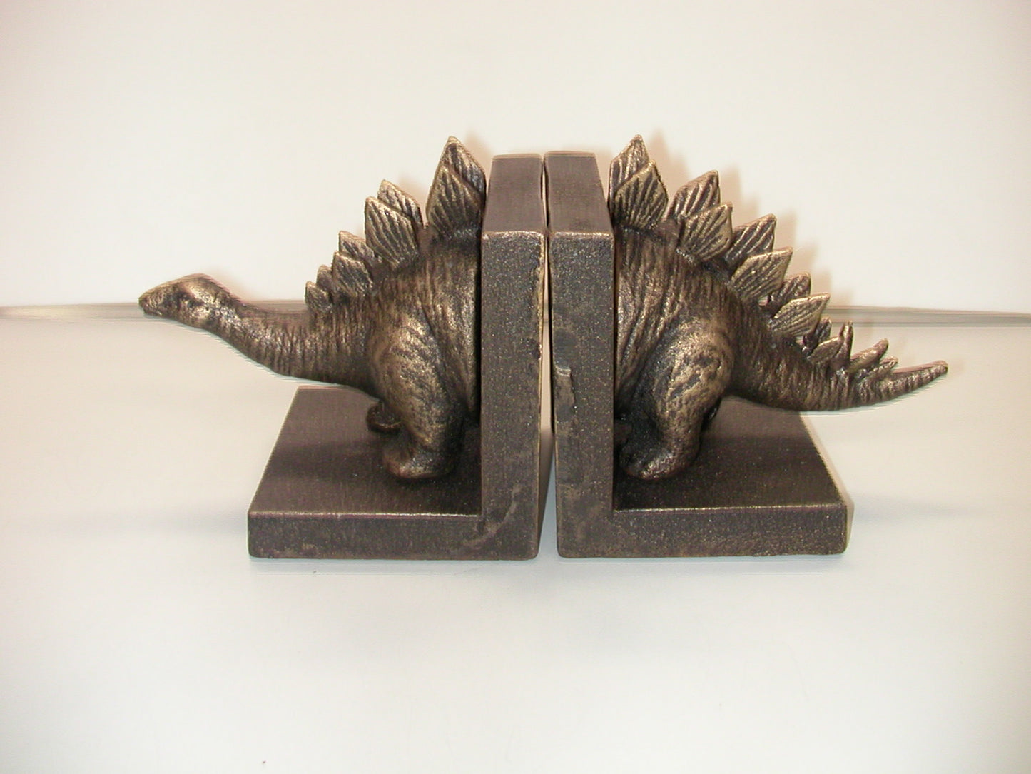 Stegosaurus Bookends