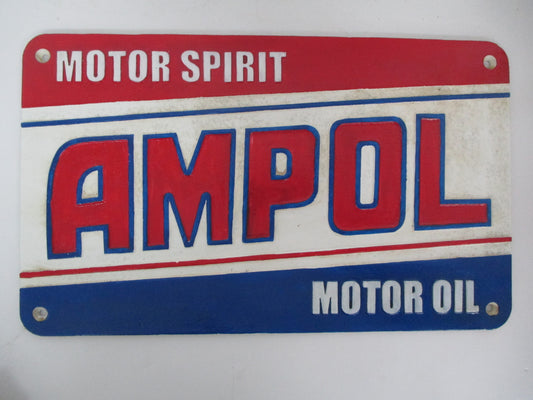 Ampol Motor Spirit Sign