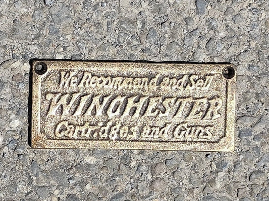 Winchester Cartriages Sign