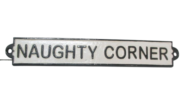 Naughty Corner Sign