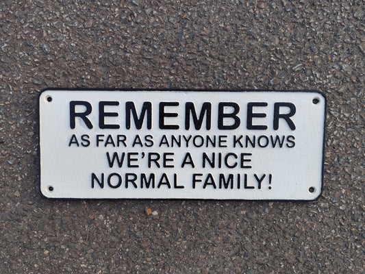 Normal Family Sign