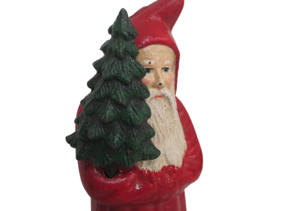 Santa With Tree Bank