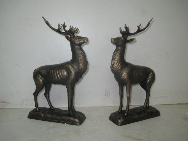 STANDING DEER WITH BASE 31cm