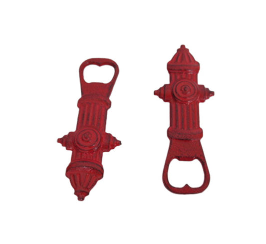 Red Fire Hydrant Bottle Opener