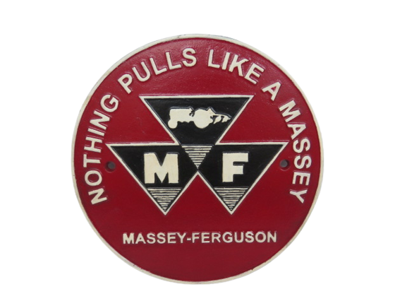 M.F. Tractor Sign