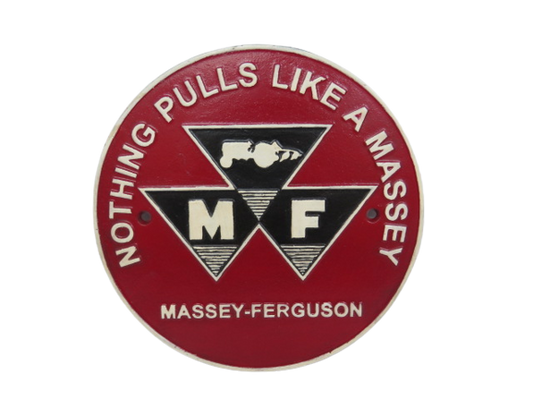 M.F. Tractor Sign