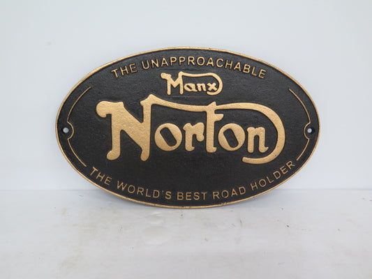 Manx Norton Sign