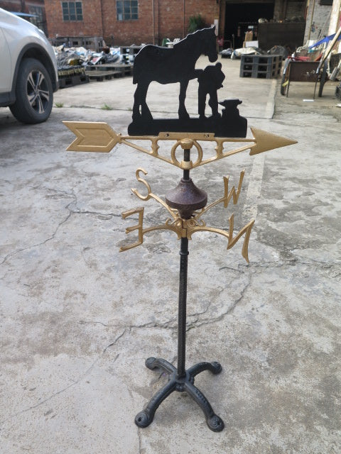 Blacksmith and Horse Weather Vane