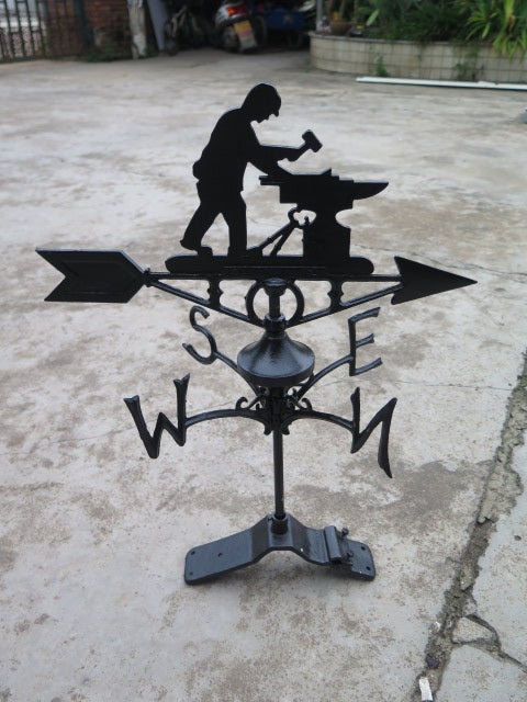 Blacksmith Weather Vane W/Ridge Mount