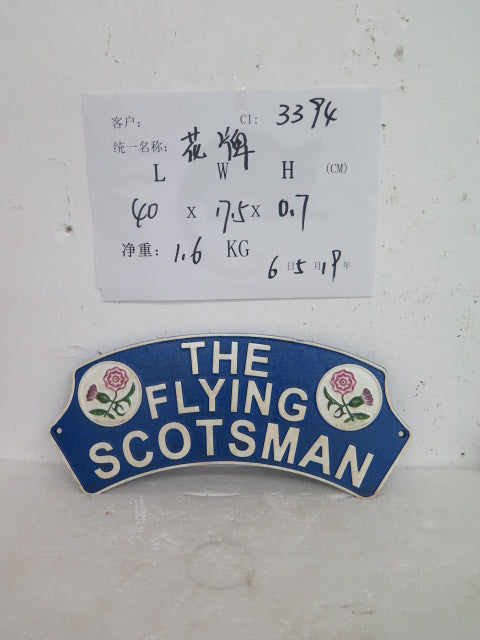 The Flying Scotsman Sign