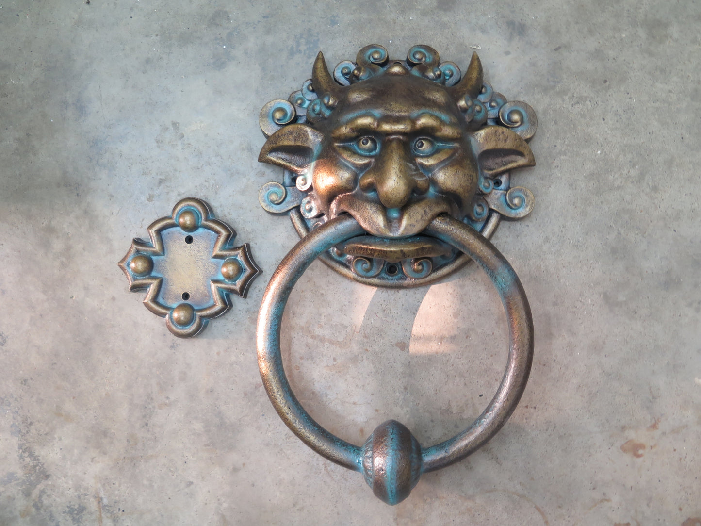 Large Labyrinth Door Knocker B