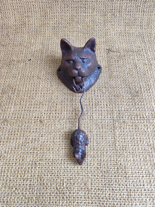 Cat & Mouse Door Knocker