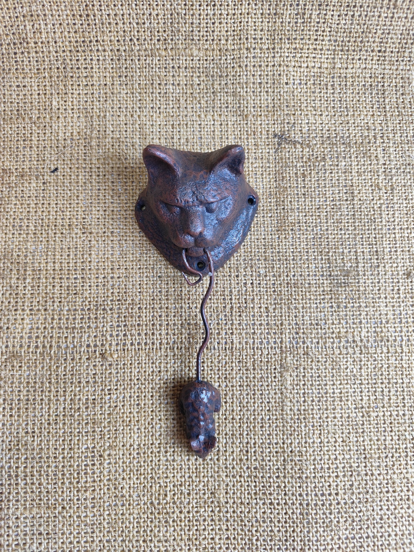 Cat & Mouse Door Knocker