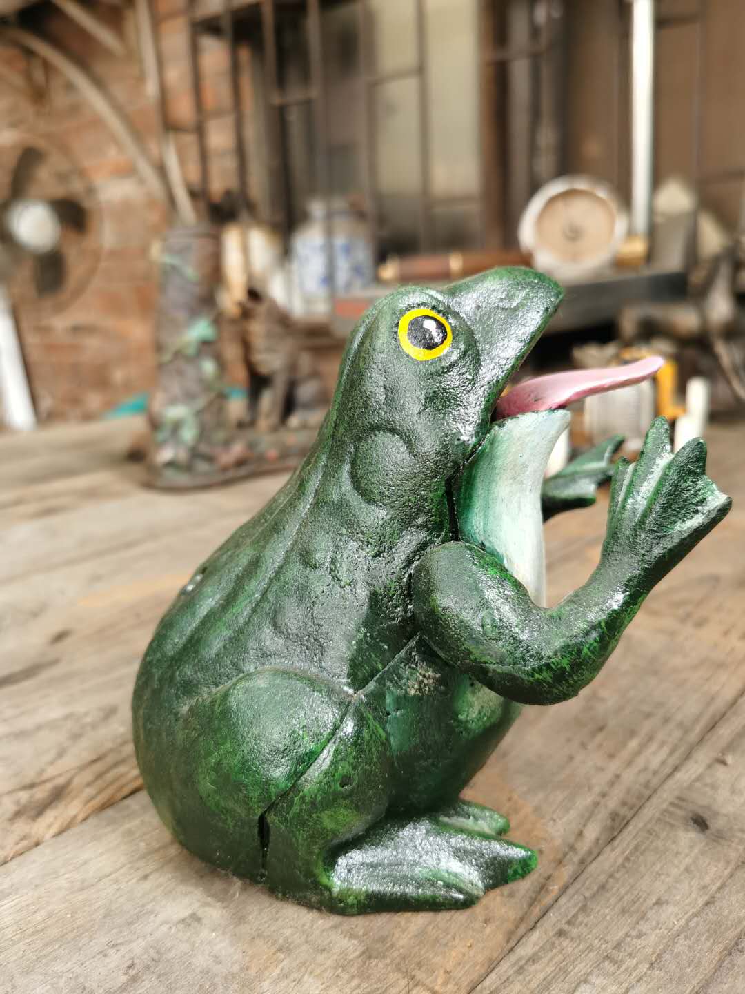 Frog Mechanical Bank