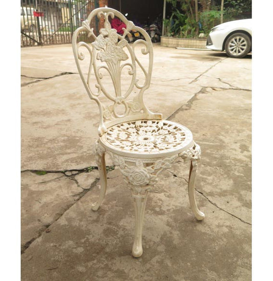 Villa Ravello Rose Garden Cast Iron Bistro Chair