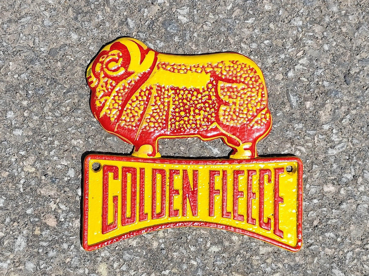 Golden Fleece Sign 16CM