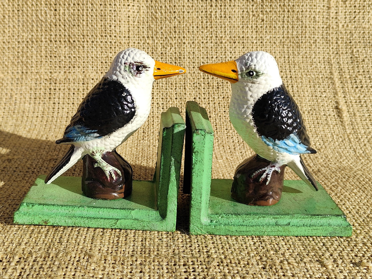 Kookaburra Bookends