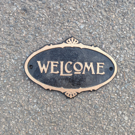 New Welcome Sign