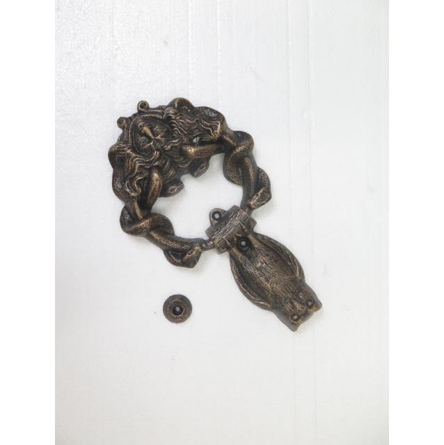 Owl and Snake Door Knocker