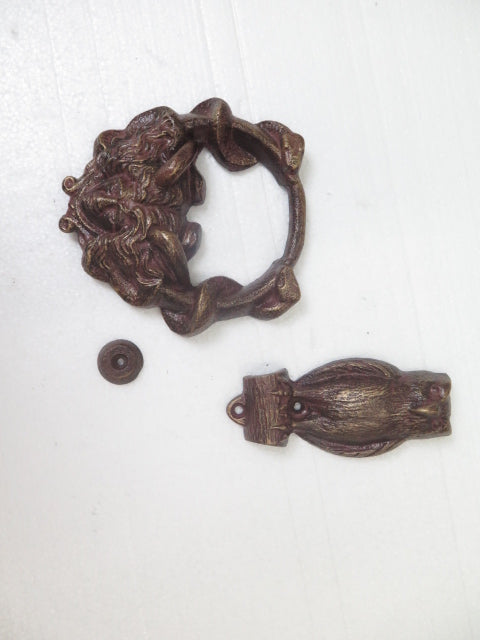 Owl and Snake Door Knocker