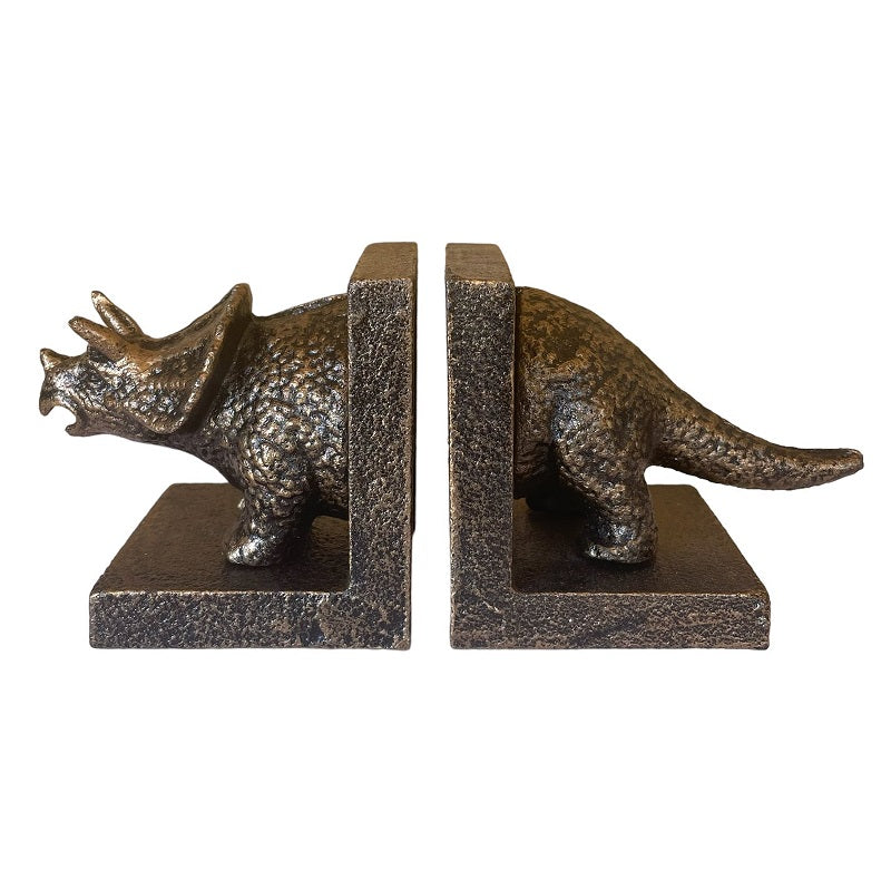 Tricerotops Bookends
