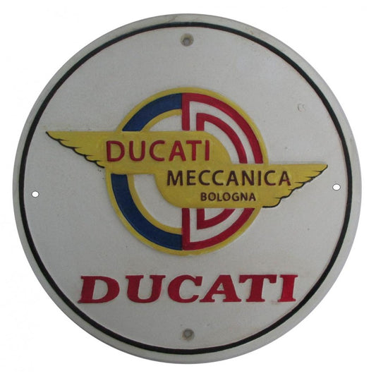 Ducati Round Sign