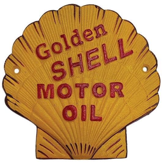 Golden Shell Sign