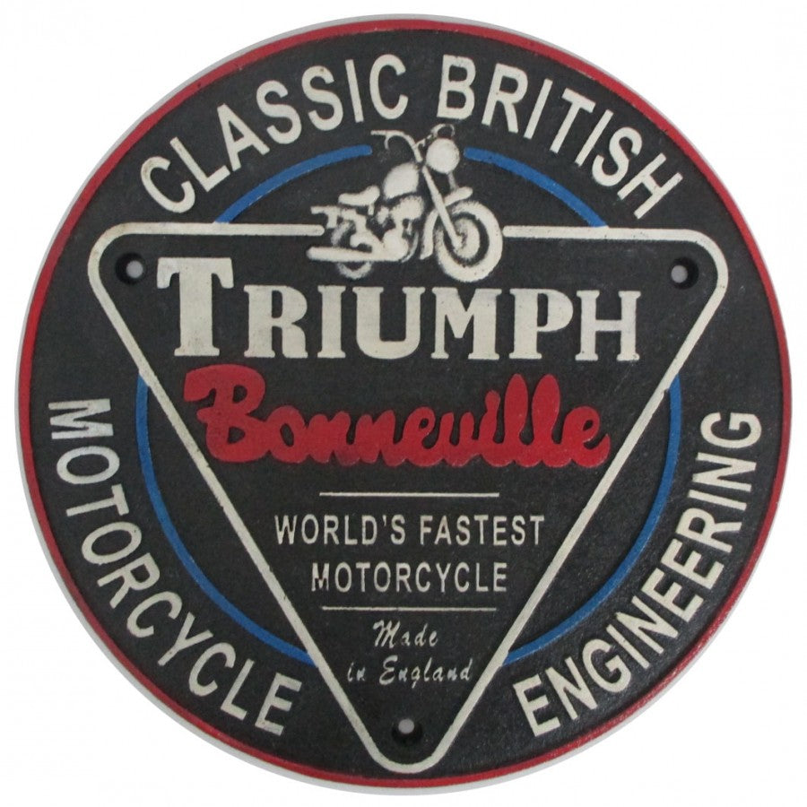 Tri Round Plaque