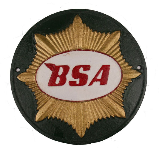 BSA Round Plaque